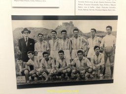 Exposición 100 Años de Futbol en Mula
